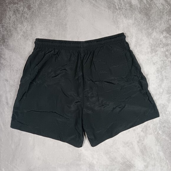 Currents Band Swim Trunks • Logo Embroidery • Black • Metalcore - Picture 4 of 7